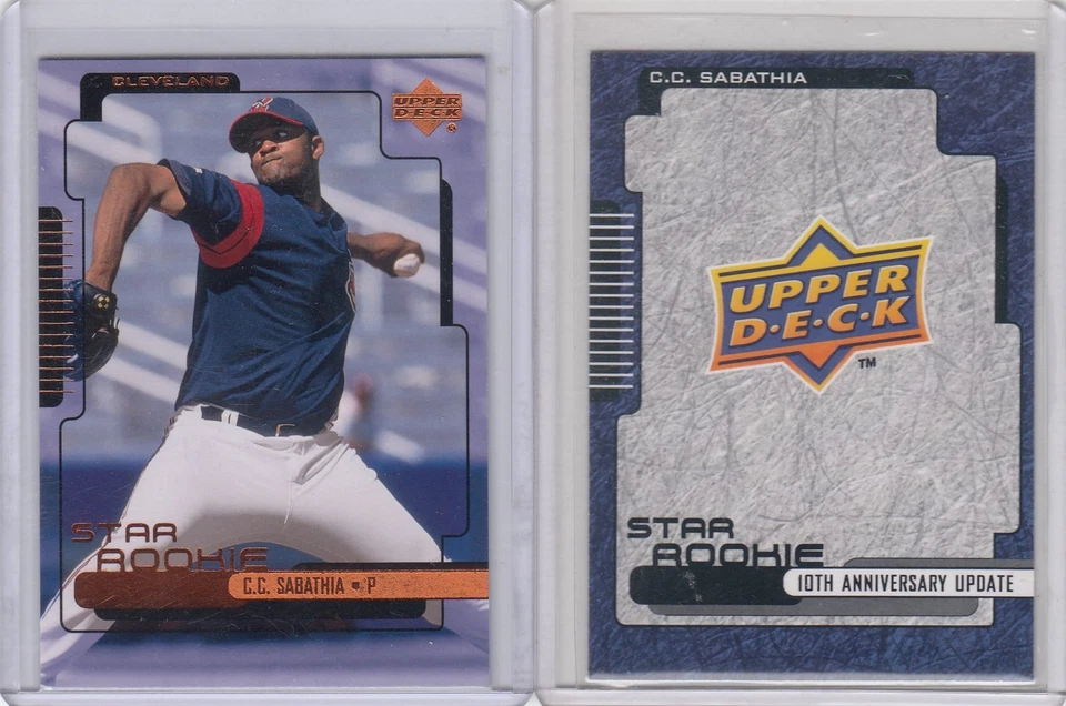 CC Sabathia UD 2010 cubierta superior 1999 actualización Star Rookie inserción #555 - Yankees Foto 1 de 1