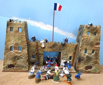 Conte coleccionables 54 mm legión extranjera/árabes y fachada fuerte 2002 pre oop Foto 1 de 4