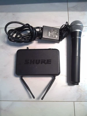 Shure SVX4 Funkempfänger PG58 Mikrofonsystem gebraucht guter Zustand - Bild 1 von 4
