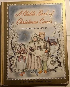 A Child's Book of Christmas Carols (Random House, 1942) Illustrated by Masha - Bild 1 von 5