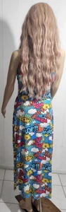 Emme Jordan Maxi Dress Side Slits Sleeveless SzM Chest 36 In, Length 52 In. Vd.5 - Picture 1 of 10