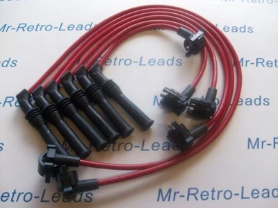 RED 8MM PERFORMANCE IGNITION LEADS FOR THE COSWORTH SCORPIO 2.9 24V V6 QUALITY - Image 1 of 4