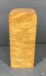 Maple Burl Wood Match Box - Picture 1 of 3