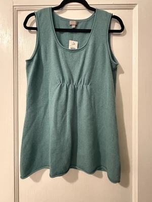 Top/chaleco de cachemir para mujer J.Jill talla mediana - nuevo con etiquetas Foto 1 de 4