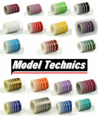 Model Technics Trimline. Self Adhesive Line Tape Stripe for Model Car, Aircraft
