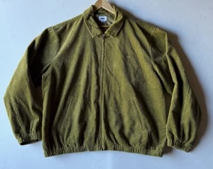 Obey Dibbs Corduroy Jacket Men 2xl Green Cotton Long Sleeve Polyester Lining - Bild 1 von 13