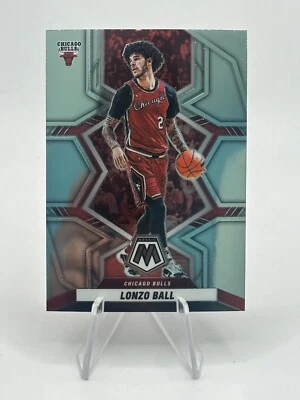 2021-22 Panini Mosaic - #33 Lonzo Ball (NM) - Image 1 of 2