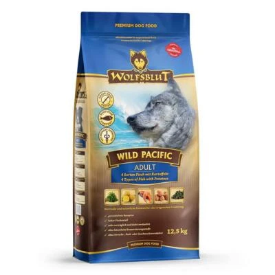 Wolfsblut Adult - Wild Pacific | 500 g | 2 kg | 12,5 kg | Hund | Trockenfutter - Bild 1 von 4