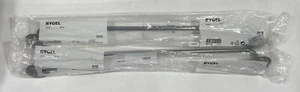 Lot of 2 Ikea Bygel Rail Bar Silver 55 cm 21¾" 500.726.45 21985 NEW SEALED - Picture 1 of 3