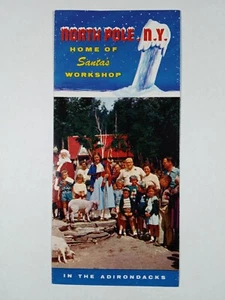 c.1960's Whiteface NY North Pole Santa Adirondacks Vtg Tourist Pamphlet Brochure - Picture 1 of 4
