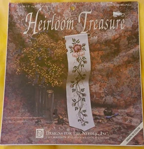 Bellpull Cross Stitch Kit Designs for the Needle Heirloom Treasures SEALED - Picture 1 of 13