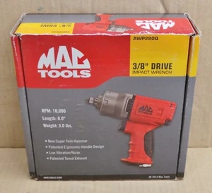 Mac Tools 3/8" Drive Impact Wrench Air Gun Twin Hammer (AWP280Q) - NEW - Picture 1 of 8