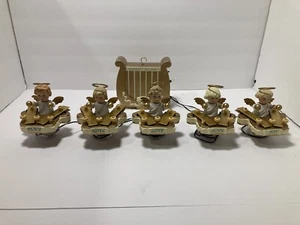 Vintage Mr. Christmas Heavenly Holiday Angles Xylophones Plays 20 Songs Video! - Picture 1 of 6