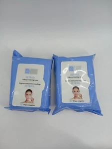 (Lot Of 2) Retinol Makeup Cleansing Wipes 60 total wipes (Sealed) New - Picture 1 of 9