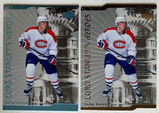 1998-99 Upper Deck Lord Stanley's Heroes Quantum + Base Card Saku Koivu #LS18