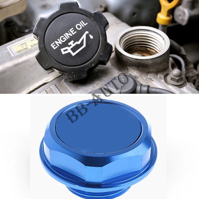 Tapa de filtro de aceite de motor para Toyota Scion Lexus tapa de válvula sello aluminio azul Foto 1 de 1