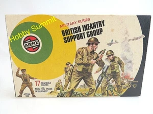 Vintage Airfix 1/32 BRITISH INFANTRY SUPPORT GROUP Soldiers Target Complete - Picture 1 of 18