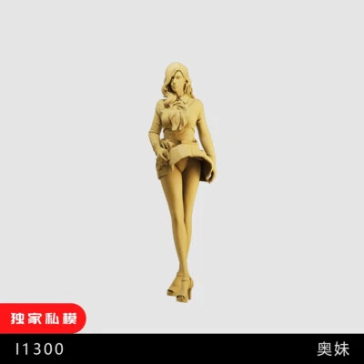 1/35 1/43 1/64 微型深红女巫伊丽莎白场景道具模型玩具 — 第 1/4 张图片