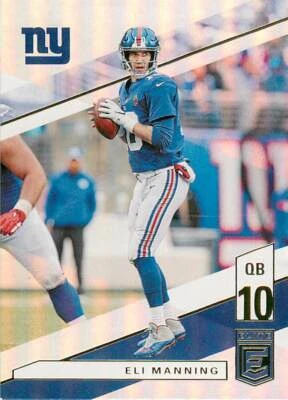 ELI MANNING 2019 Elte FOIL #78 Giants  - Image 1 of 2