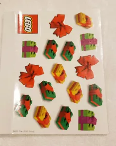 LEGO sticker sheet of gifts - Picture 1 of 1