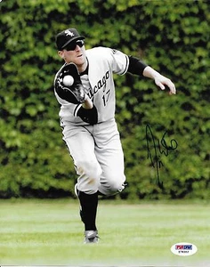Darin Erstad Signed White Sox Baseball 8x10 Photo PSA/DNA COA Picture Autograph - Picture 1 of 3