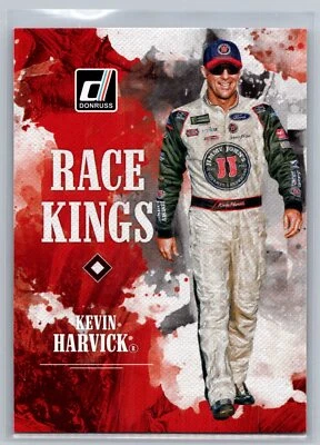 2019 Donruss Racing Race Kings KEVIN HARVICK #4 NASCAR - Image 1 of 2