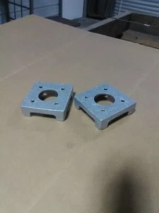 Post Base, for 4x4 post and column, Pack of 2, Made In USA - Picture 1 of 9