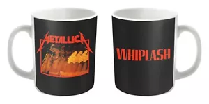 Tazza Metallica 'Whiplash' bianca - NUOVA - Foto 1 di 1