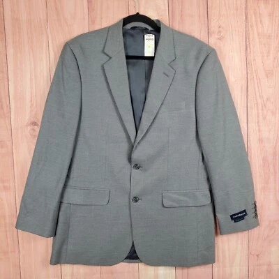 Jaqueta Blazer Croft & Barrow Tamanho 40R Ajuste Clássico Dois Botões Nova Com Etiqueta - Imagem 1 de 4