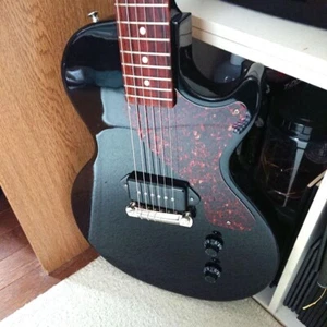 Gibson Les Paul Junior 2020 Ebony Finish Electric Guitar w/ P-90 From JAPAN - Picture 1 of 10