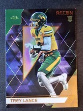 2021 Panini Chronicles Draft Picks Recon Bronze Trey Lance #134 Rookie RC