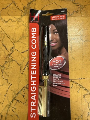 Annie Straightening Comb - Medium Teeth - Both Long and Short Hair - Frizz - Image 1 of 4