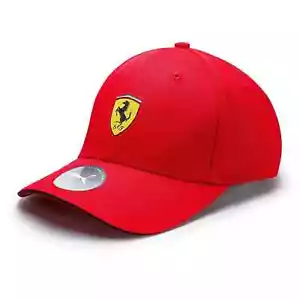 Cappellino classico Ferrari per bambini colore rosso - Foto 1 di 4