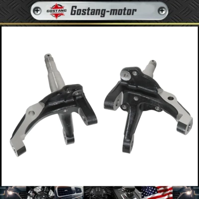 New 2PCS Forged Steel 1-piece Stock Spindles For Ford Mustang II & Pinto 1974-78 - Image 1 of 4