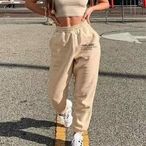 Women's High Elastic Waist Comfy Sweatpants - Picture 1 of 1