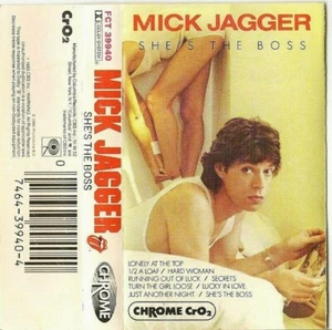 MICK JAGGER / SHE'S THE BOSS/JEFF BECK ( Cassette ) - Picture 1 of 1