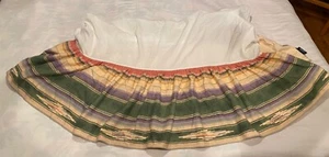 Vintage Ralph Lauren Twin Bed Skirt 'Desert Spring' Southwestern Cotton USA - Picture 1 of 6