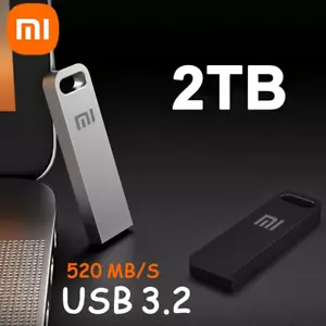 High-Speed USB 1TB/2TB Flash Drive, USB 3.0 Metal U Disk External Memory Card - Imagen 1 de 14