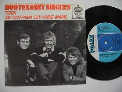 HOOTENANNY SINGERS Ida och Frida och Anne-Marie 45 7 Single 1972 Sweden ABBA - Image 1 of 2