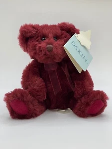 Dakin Fragrance Bear Botanical Collection - "Little Orchid" Wine color - Picture 1 of 6