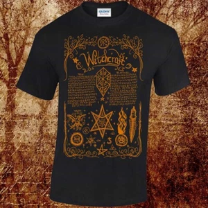 Book Of Shadows Incantation II, T-shirt, Witchcraft, Supernatural Witch Warlock - Picture 1 of 15