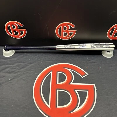 David Cone Joe Girardi New York Yankees Signed Perfect Game Cooperstown Bat JSA - Image 1 of 4