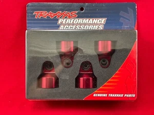 Traxxas 7764R Shock Caps Aluminum RED Anodized GTX Shocks X-MAXX XRT 8s UPGRADE - Picture 1 of 3
