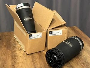 MERCEDES ML GL GLE GLS W164 W166 Genuine PAIR of Rear AIR Suspension Spring x2gb - Picture 1 of 8