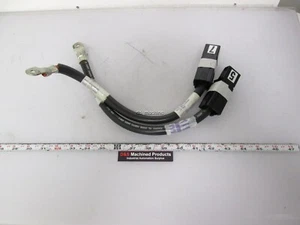 Lot of 2 12" 1/0 Jumper for UPS, Solar, Battery Bolt-On Quick-Connect 600VAC - Picture 1 of 3