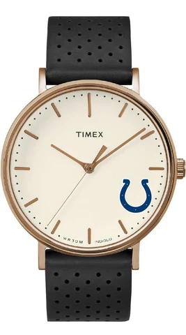 Ladies Timex Indianapolis Colts Watch Rose Gold Grace Watch Cover