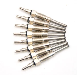 Juego de bujías incandescentes de arranque rápido diésel de 8 piezas para 6,5 L 6,2 L GMC Hummer Chevy - Imagen 1 de 3