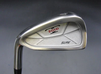 Left Handed Mizuno T-Zoid Sure 4 Iron Stiff Flex Steel Shaft Golf Pride Grip  - Image 1 of 4