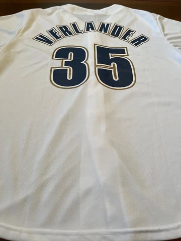 Houston Astros Justin Verlander 90’s throwback jersey SGA XL Cover