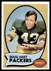 Topps Doug Hart 1970 novato Green Bay Packers #2 - Imagen 1 de 2